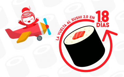 Del 3 al 18 de Junio le damos La Vuelta Al Sushi versión 2.0